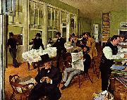 Edgar Degas Die Baumwollfaktorei oil painting on canvas